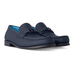 MAJOR LOAFERS IN NAVY BLUE - LV856 UK