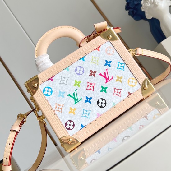 Replica Takashi Murakami Petite Valise Multicoloured Monogram Canvas M13125 Uk - 13641 - Buddha Luxury