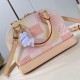 Replica Alma Bb Bag Peach Damier Giant Coated Canvas N40516 Uk