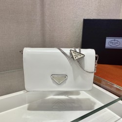 Brushed Leather Shoulder Bag In White Uk Brushed Leather Shoulder Bag In White Uk