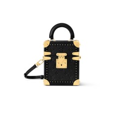 CAMERA BOX BLACK MONOGRAM EMPREINTE LEATHER M11131 UK