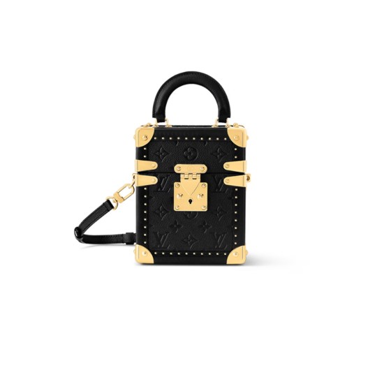 Replica L Women Mini Bags and Bumbags Camera Box Black Monogram Empreinte Leather M11131 Uk