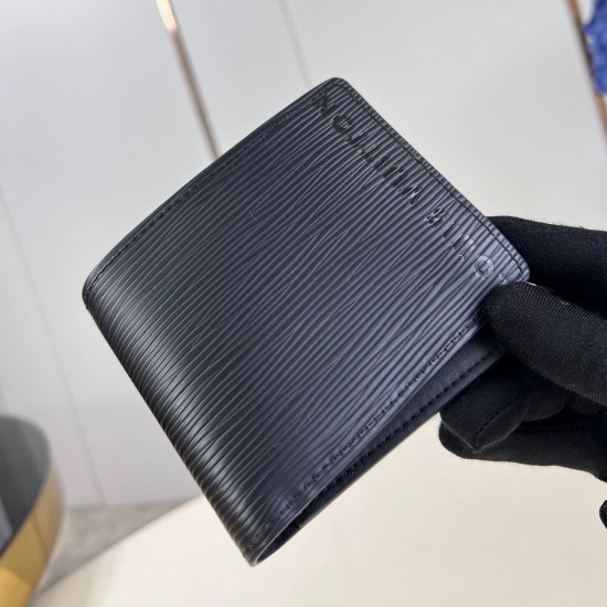 replica MULTIPLE WALLET BLACK EPI XL COWHIDE LEATHER M83333 UK