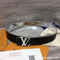 Initials Lv Mirror 40Mm Reversible Belt - B179 Uk