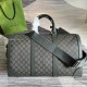 Replica OPHIDIA DUFFLE BAG IN BLACK AND GREY UK replica OPHIDIA DUFFLE BAG IN BLACK AND GREY UK