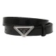replica 20MM LOGO BELT BLACK - B353 UK
