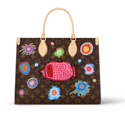 X YAYOI KUSAMA ONTHEGO MM HANDBAG MONOGRAM CANVAS M46429 UK