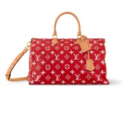Speedy P9 Bandouliere 50 Red Soft Calfskin M46961 Uk