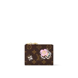 Lisa Wallet Azur Frost Monogram Canvas M12487 Uk