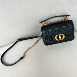 Mini Jolie Top Handle Bag Black Cannage Calfskin Uk Mini Jolie Top Handle Bag Black Cannage Calfskin Uk