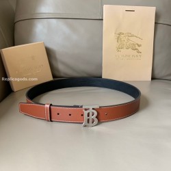 Leather Belt In Brown - B207 Uk Leather Belt In Brown - B207 Uk