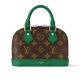 replica NANO ALMA HANDBAG GREEN MONOGRAM CANVAS M82717 UK