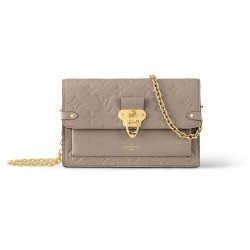 Vavin Chain Wallet Turtledove Monogram Empreinte Leather M69423 Uk