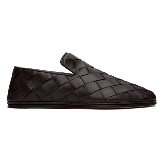 Replica Bottega Veneta 11033 BFR#13771 Buddha Luxury Replica Slip-On Shoes In Brown - Bv10 Uk - 11033 - Buddha Luxury