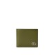 replica GG MARMONT LEATHER BI-FOLD WALLET OLIVE GREEN UK