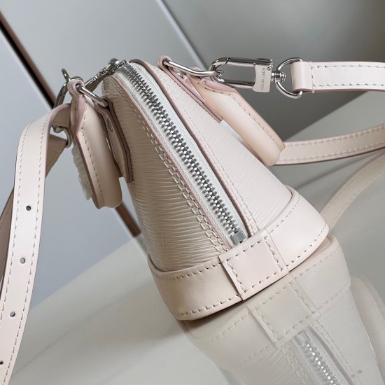 Replica L 13962 LFR#8621 Buddha Luxury Replica Nano Alma Bag Epi Grained Leather In Quatz White M82411 Uk - 13962 - Buddha Luxury