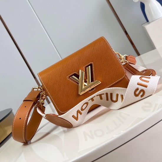 Replica TWIST PM HANDBAG GOLD EPI COWHIDE LEATHER M24758 UK replica TWIST PM HANDBAG GOLD EPI COWHIDE LEATHER M24758 UK