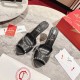 Replica Me Dolly Spike Heeled Sandals Black - Cl25 Uk - 14912 - Buddha Luxury