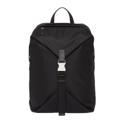 Re-Nylon And Saffiano Leather Backpack Uk