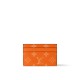 replica DOUBLE CARD HOLDER ORANGE TAIGARAMA LEATHER M31060 UK