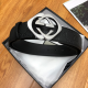 replica Black Ssima Leather Belt With Square G Buckle - B4 UK
