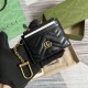 Replica GG MARMONT KEYCHAIN WALLET BLACK LEATHER UK replica GG MARMONT KEYCHAIN WALLET BLACK LEATHER UK