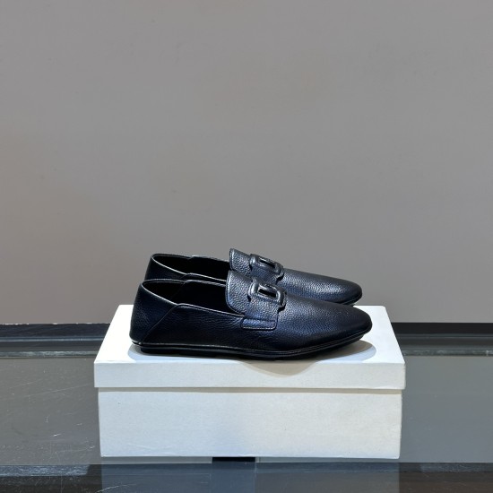 Replica Dolce & Gabbana 11082 DFR#13779 Buddha Luxury Replica Deerskin Driver Slippers In Black - Gd217 Uk - 11082 - Buddha Luxury
