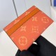 replica DOUBLE CARD HOLDER ORANGE TAIGARAMA LEATHER M31060 UK