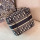 Replica Dior 13157 DFR#15301 Buddha Luxury Replica Di0Rtravel Vanity Case Blue Oblique Embroidery Uk - 13157 - Buddha Luxury