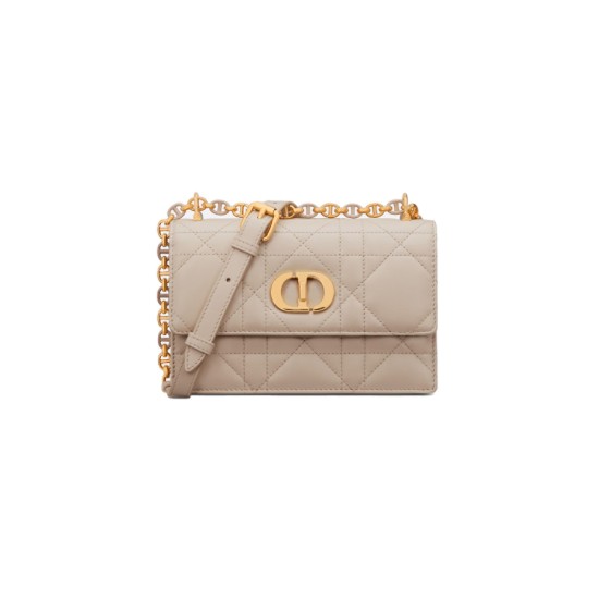 Replica Miss Caro Mini Bag Powder Beige Macrocannage Lambskin Uk - 13285 - Buddha Luxury