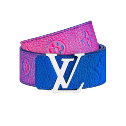 Initials Taurillon Illusion 40Mm Reversible Belt - B226 Uk