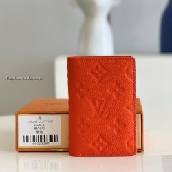 Pocket Organizer Red Monogram Taurillon Uk Pocket Organizer Red Monogram Taurillon Uk