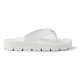 replica RUBBER THONG SANDALS IN WHITE - PDS25 UK