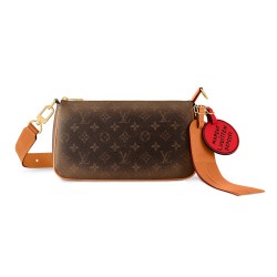 Pochette Accessoire Xl Monogram Dust Coated Canvas M11623 Uk