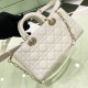 Replica Dior 13217 DFR#13971 Buddha Luxury Replica Medium Lady D-Joy Bag Latte Cannage Lambskin Uk - 13217 - Buddha Luxury