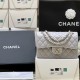 Replica Chanel 13023 CFR#12246 Buddha Luxury Replica Chanel Small Classic Handbag In Grey Lamskin And Silver-Tone Metal Uk - 13023 - Buddha Luxury