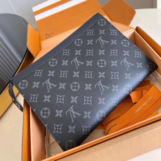 Replica L Men Clutch and pouch Pochette Voyage Monogram Eclipse M61692 Uk