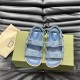 Replica Sandals With Double G Light Blue And Ivory Denim - Gcs36 Uk Replica Sandals With Double G Light Blue And Ivory Denim - Gcs36 Uk