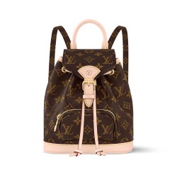Montsouris Mini Backpack Brown Monogram Canvas M11199 Uk