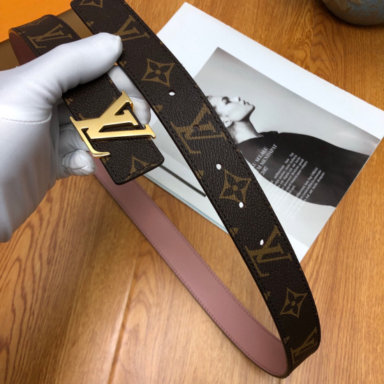 Replica BELT LV INITIALES REVERSIBLE MONOGRAM ROSE POUDRE - B33 UK replica BELT LV INITIALES REVERSIBLE MONOGRAM ROSE POUDRE - B33 UK