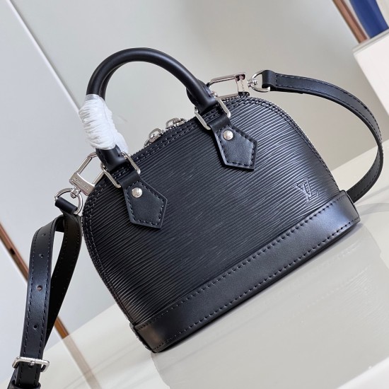 Replica L 13964 LFR#8619 Buddha Luxury Replica Nano Alma Bag Epi Grained Leather In Black M81945 Uk - 13964 - Buddha Luxury