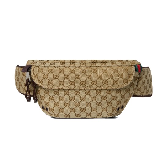 replica SMALL GG BELT BAG BEIGE AND EBONY ORIGINAL GG CANVAS UK