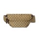 replica SMALL GG BELT BAG BEIGE AND EBONY ORIGINAL GG CANVAS UK