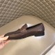 replica DG CALFSKIN LOAFERS IN BROWN - GD154 UK