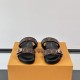 replica BOM DIA FLAT COMFORT MULES IN BROWN - LVS97 UK