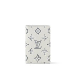 Pocket Organizer White Monogram Shadow Calfskin Leather M83377 Uk