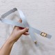replica BELT 30 MONTAIGNE AVENUE WHITE - B323 UK