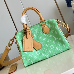 Speedy P9 Bandouliere 25 Green Soft Calfskin M24423 Uk Speedy P9 Bandouliere 25 Green Soft Calfskin M24423 Uk