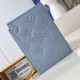 replica LISA WALLET BLUE OLYMPE MONOGRAM EMPREINTE M83587 UK