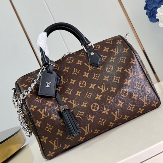 Replica Speedy Soft 30 Bag Brown Monogram Canvas M12243 Uk - 13730 - Buddha Luxury